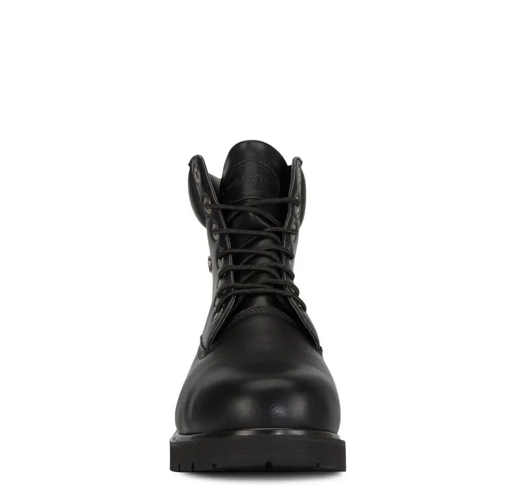 Lugz Classic Drifter 6 Steel Toe 6” Leather Work Boot Black 9W